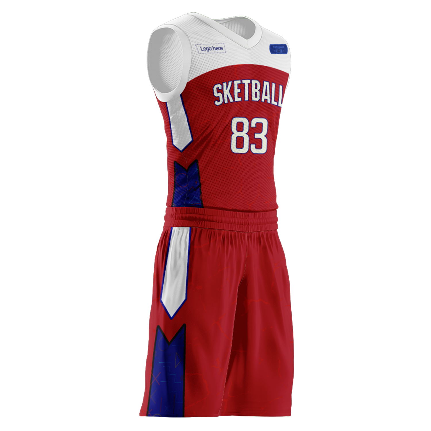 Ternos personalizados de basquete da equipe dinamarquesa