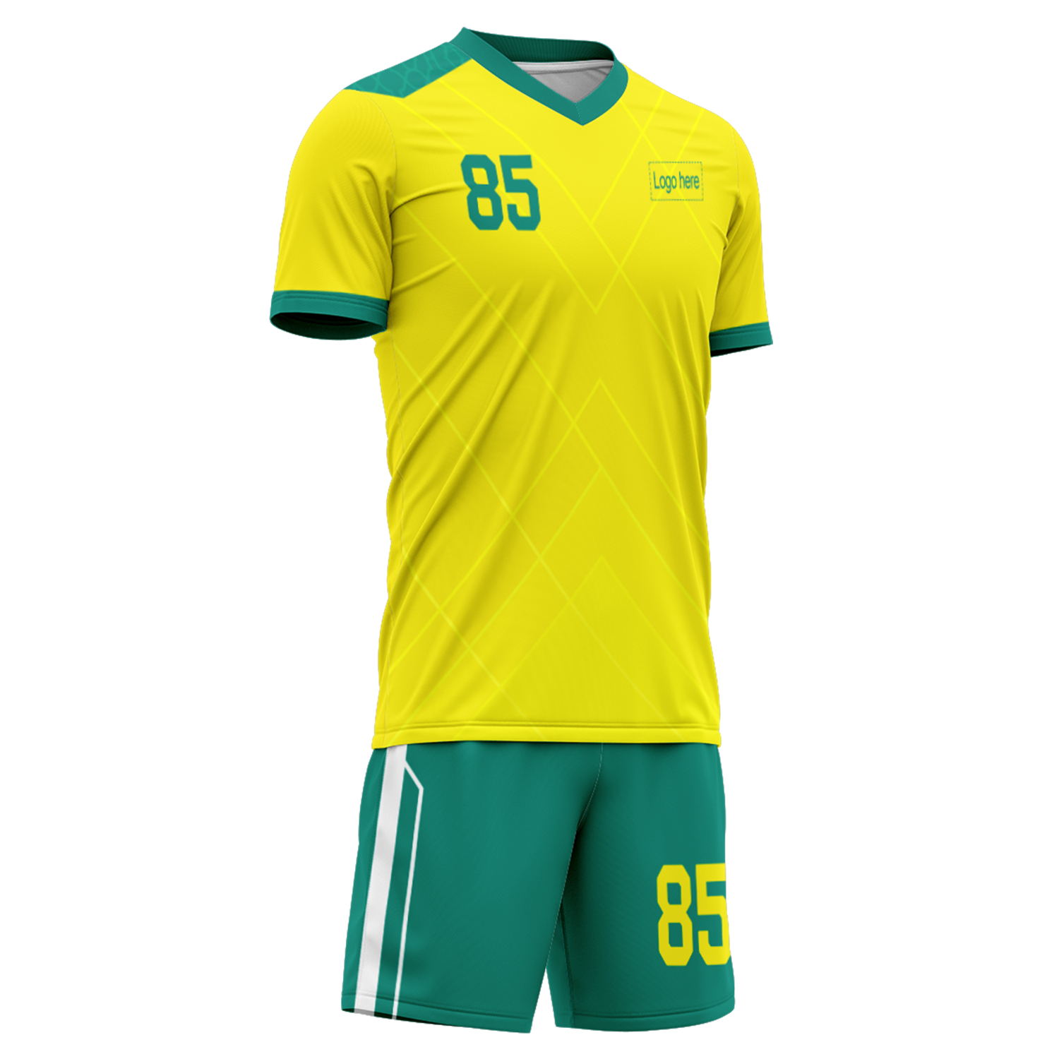 Ternos de futebol personalizados da seleção brasileira da Copa do Mundo de 2022