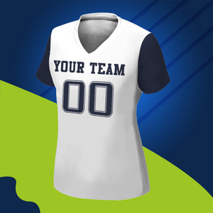 Roupa de equipe feminina à prova d'água Dallas com ajuste personalizado