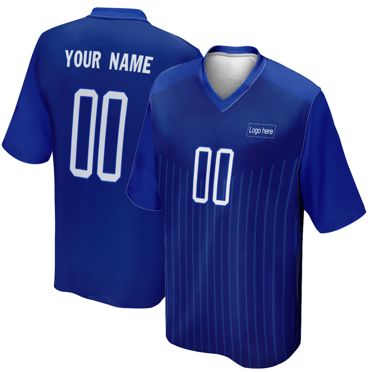 Camisa de futebol masculina vintage personalizada da Copa do Mundo da Itália com logotipo