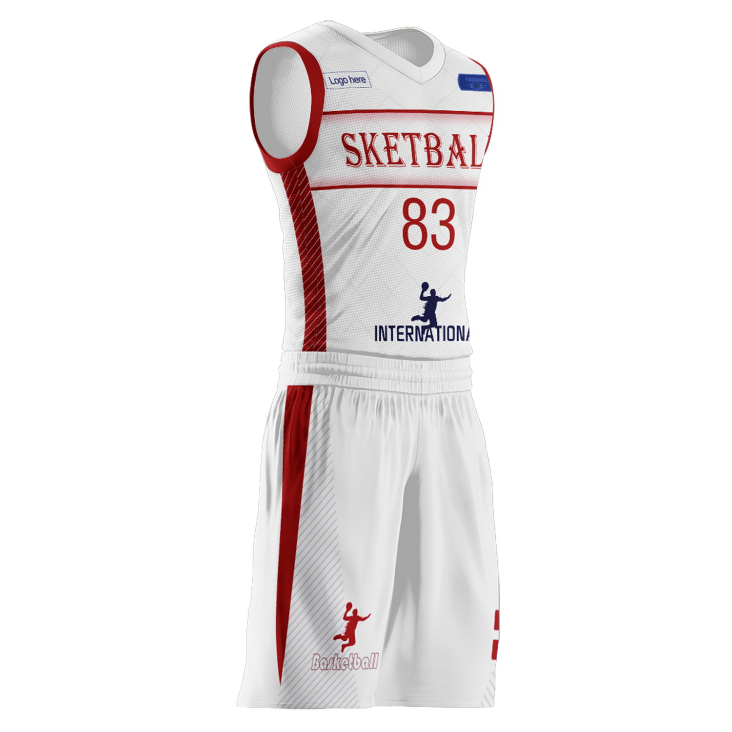 Ternos personalizados de basquete da equipe suíça